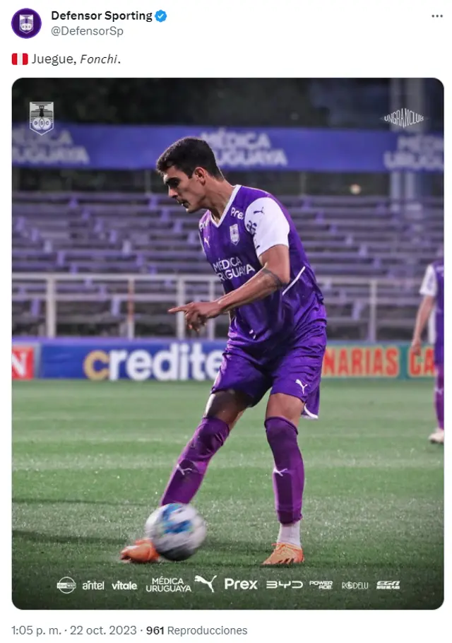 Alfonso Barco, Defensor Sporting