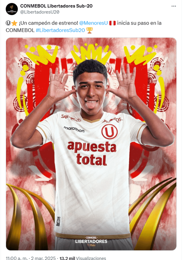 Universitario de Deportes, Copa Libertadores Sub 20
