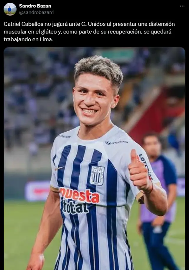 Catriel Cabellos, Alianza Lima