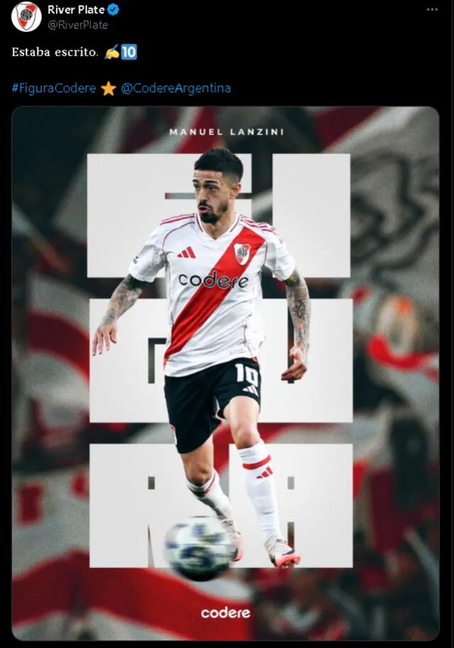 La publicación de River tras el triunfo sobre Boca | Foto: River Plate   