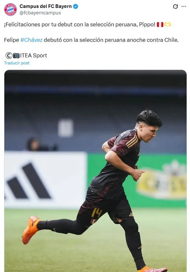 Felipe Chávez, Bayern Múnich Felipe Chávez, Bayern Múnich