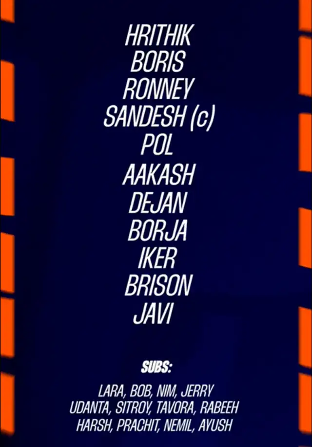 Alineación de FC Goa vs Al Nassr