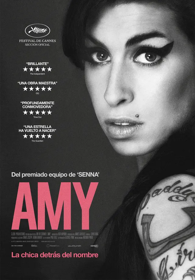 Amy, documental 2015. Amy, documental 2015.