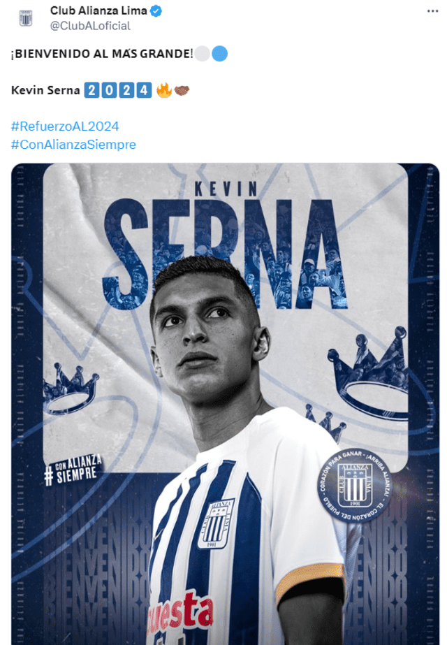 Kevin Serna, Alianza Lima Kevin Serna, Alianza Lima