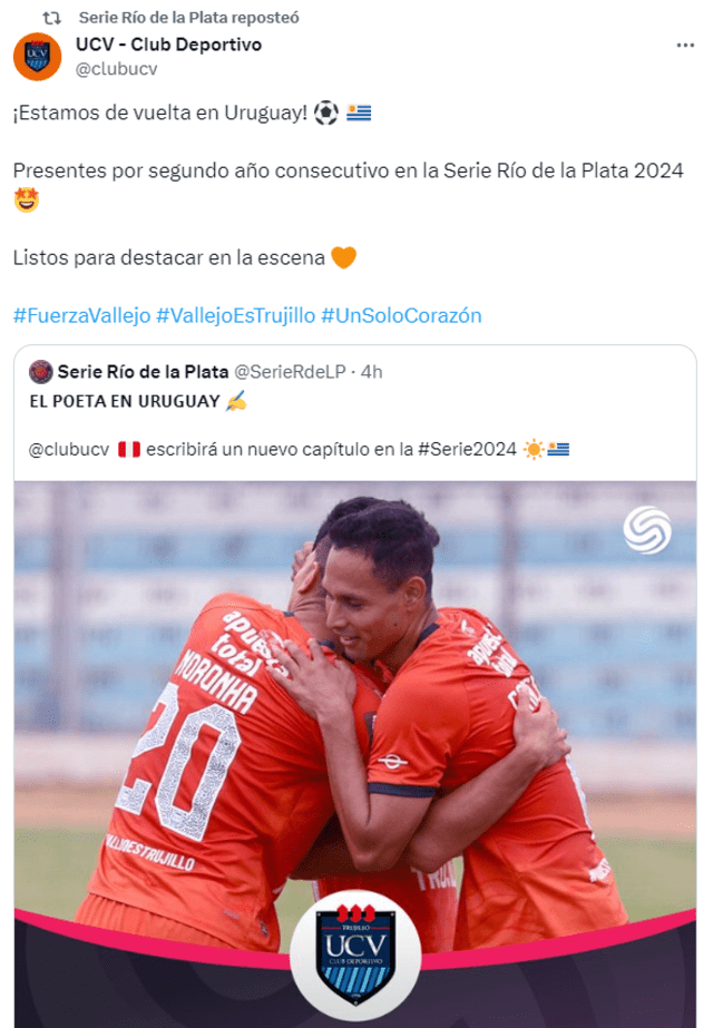 César Vallejo, Serie Río de la Plata César Vallejo, Serie Río de la Plata