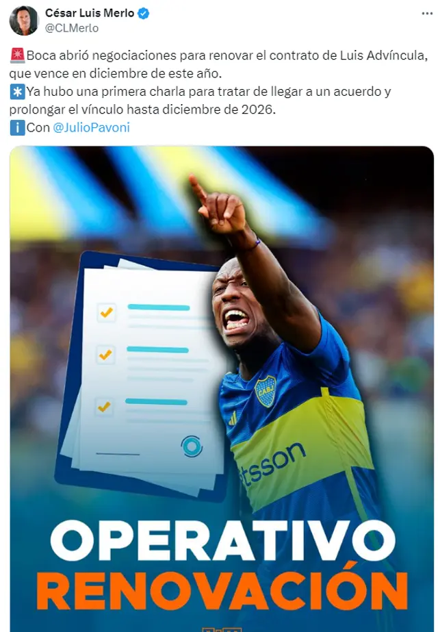 Luis Advíncula, Boca Juniors 