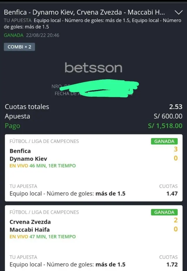 Apuesta deportiva