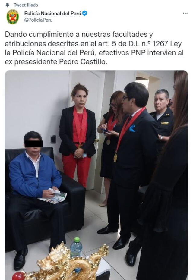 Foto: Twitter PNP Foto: Twitter PNP