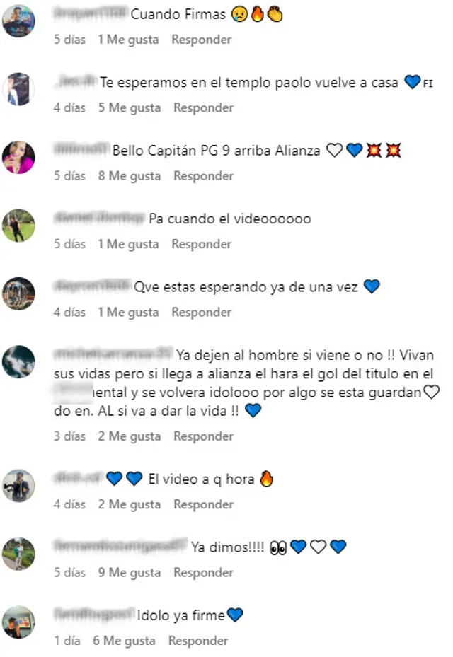 Así reaccionaron usuarios sobre Paolo en Alianza Lima | Foto: Instagram Paolo Guerrero Así reaccionaron usuarios sobre Paolo en Alianza Lima | Foto: Instagram Paolo Guerrero