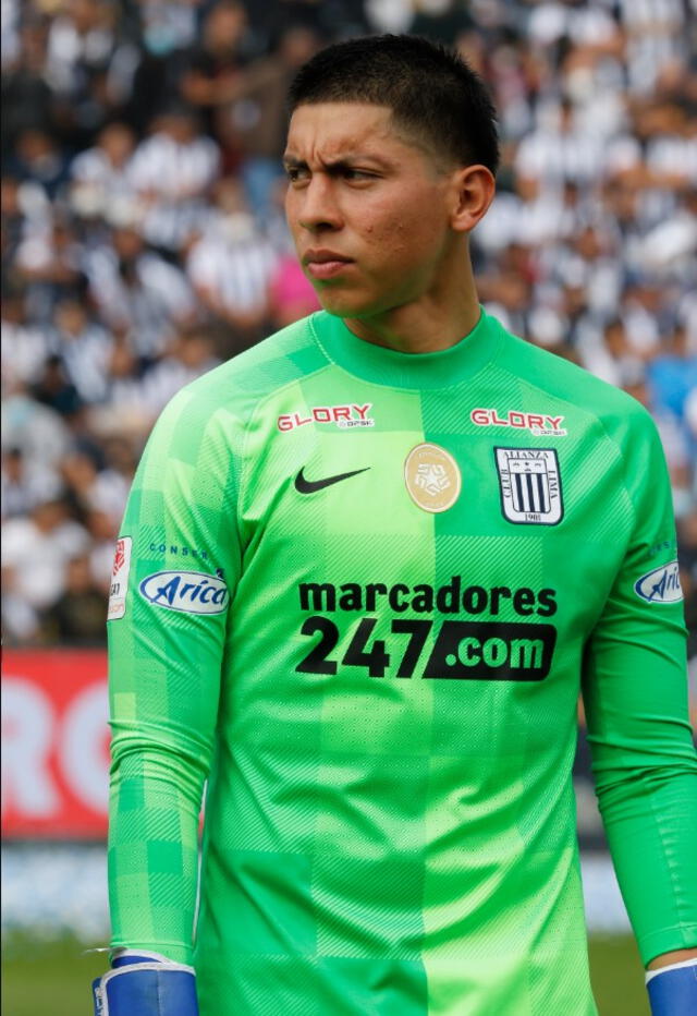 Franco Saravia, arquero titular de Alianza Lima ante la ausencia de Ángelo Campos. | Foto: Luis Jiménez - Diario Líbero.   
