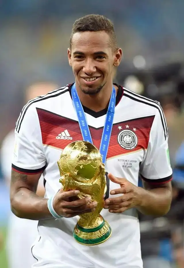 Boateng fue campeón del mundo en el 2014