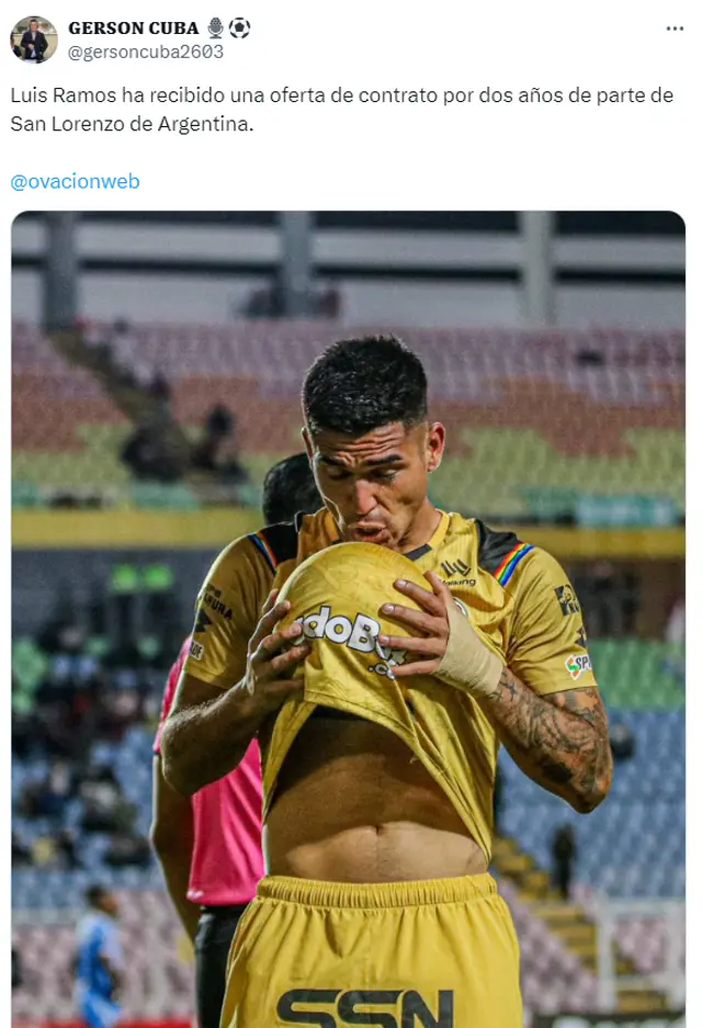 Luis Ramos, San Lorenzo