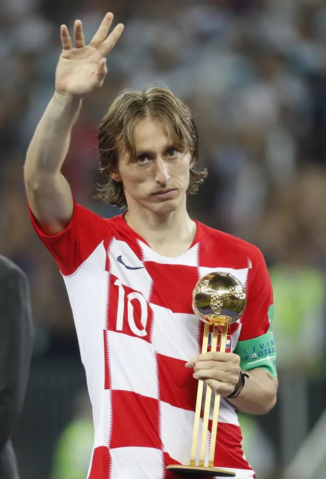  Luka Modrić Balón de Oro en Rusia 2018.   
