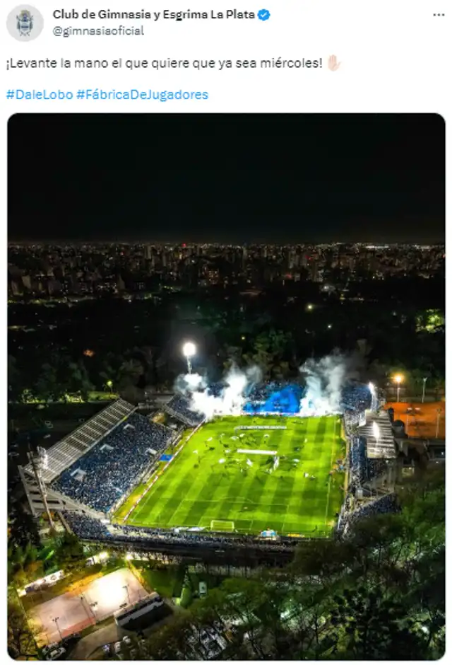 Gimnasia mete miedo a Universitario con imponente postal. Gimnasia mete miedo a Universitario con imponente postal.