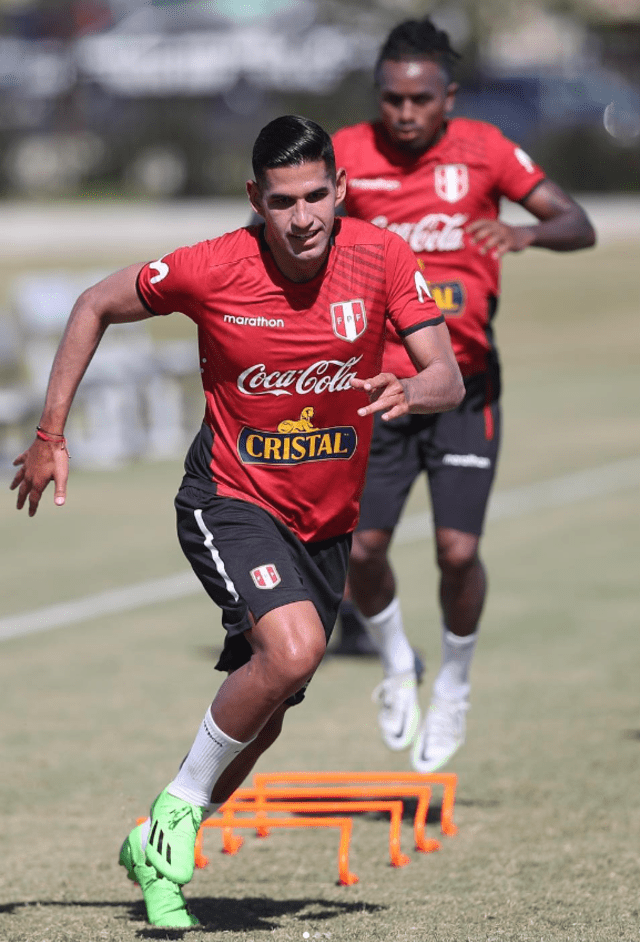 Luis Abram entrenando. Luis Abram entrenando.