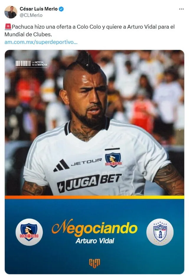 Arturo Vidal Pachuca 