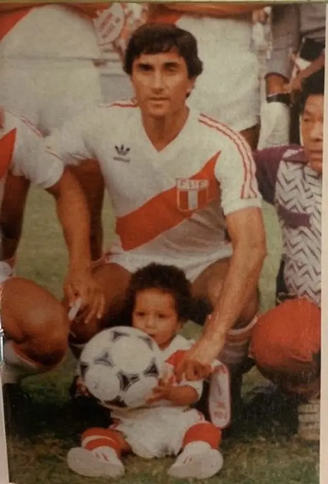 Paolo Guerrero junto a Juan Carlos Oblitas Paolo Guerrero junto a Juan Carlos Oblitas