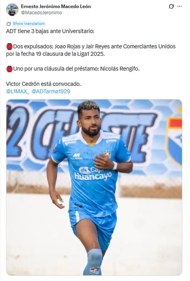 adt lesionados universitario