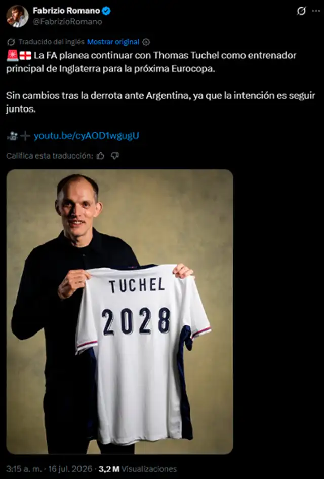 Thomas Tuchel, Inglaterra