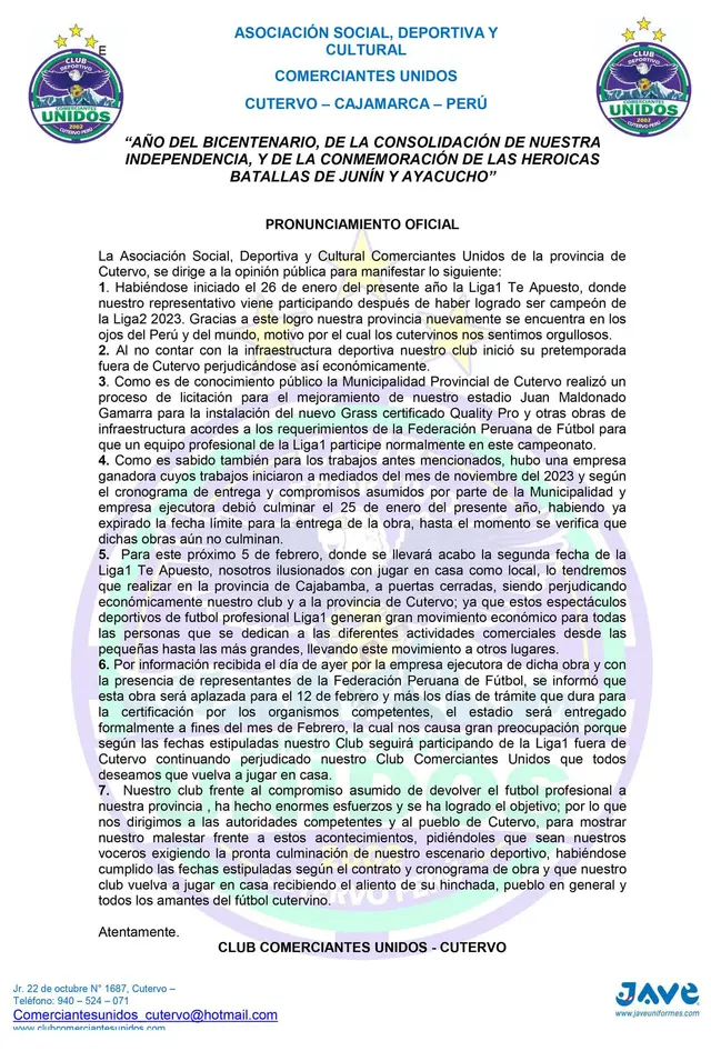 Comerciantes Unidos Comerciantes Unidos