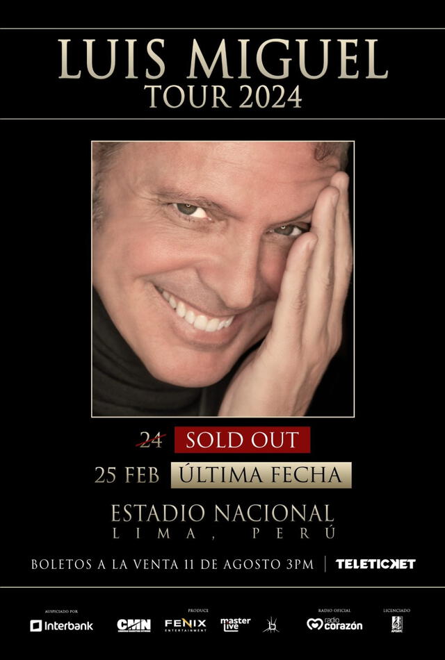 Concierto de Luis Miguel 