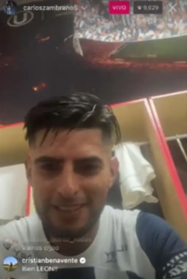 Benavente se mostró feliz por el partido de Zambrano en el clásico.