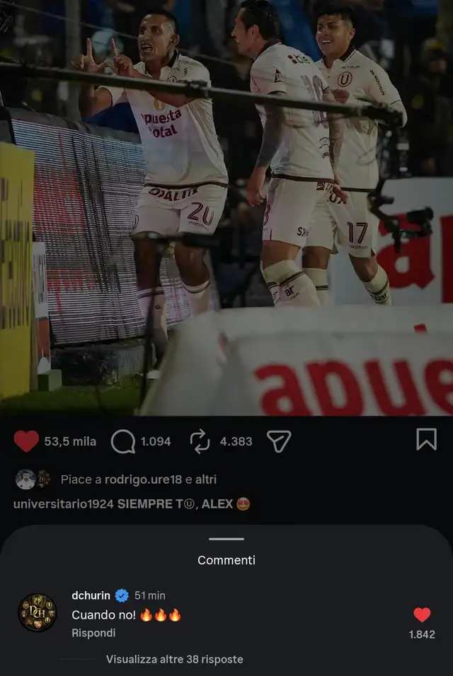 Diego Churín comentó el gol de Álex Valera con Universitario a Alianza Lima Diego Churín comentó el gol de Álex Valera con Universitario a Alianza Lima