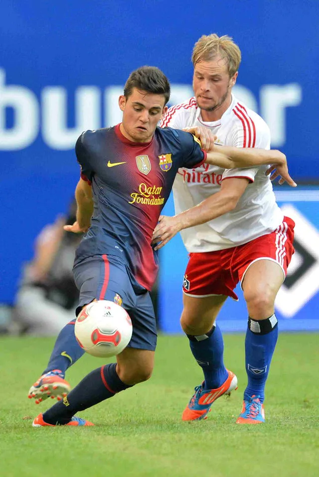 'Gokú' Román, canterano del FC Barcelona.   