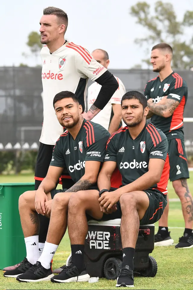 River Plate en el entrenamiento