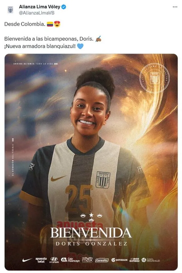 Alianza Lima, Doris González