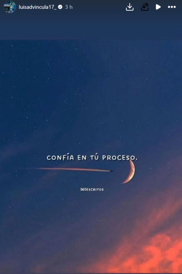 Mensaje de Advíncula   