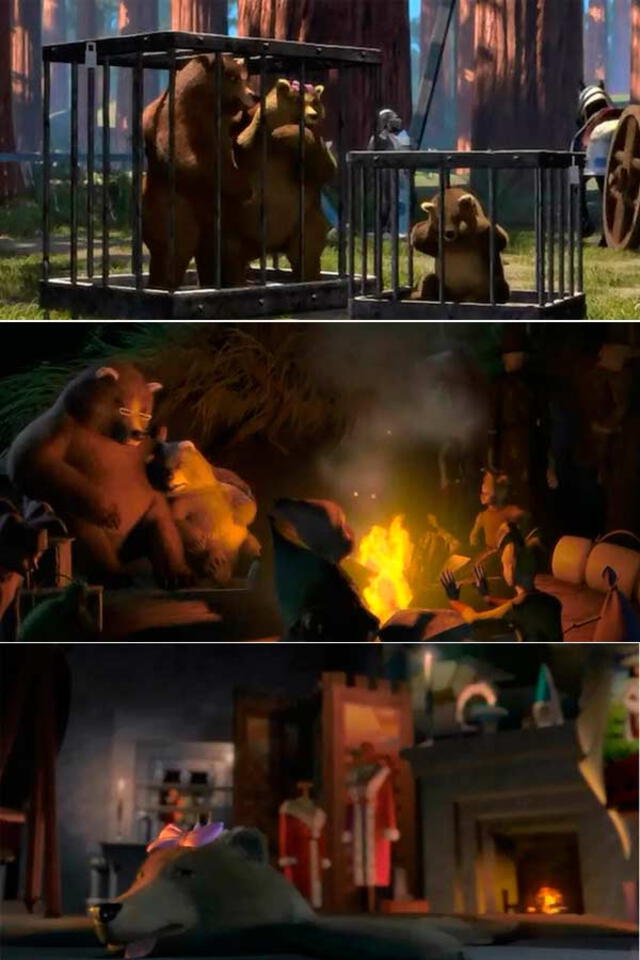 Shrek, escena trágica, imagen.
