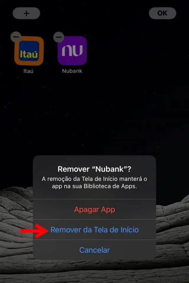 Truco para ocultar apps bancarias, imagen.