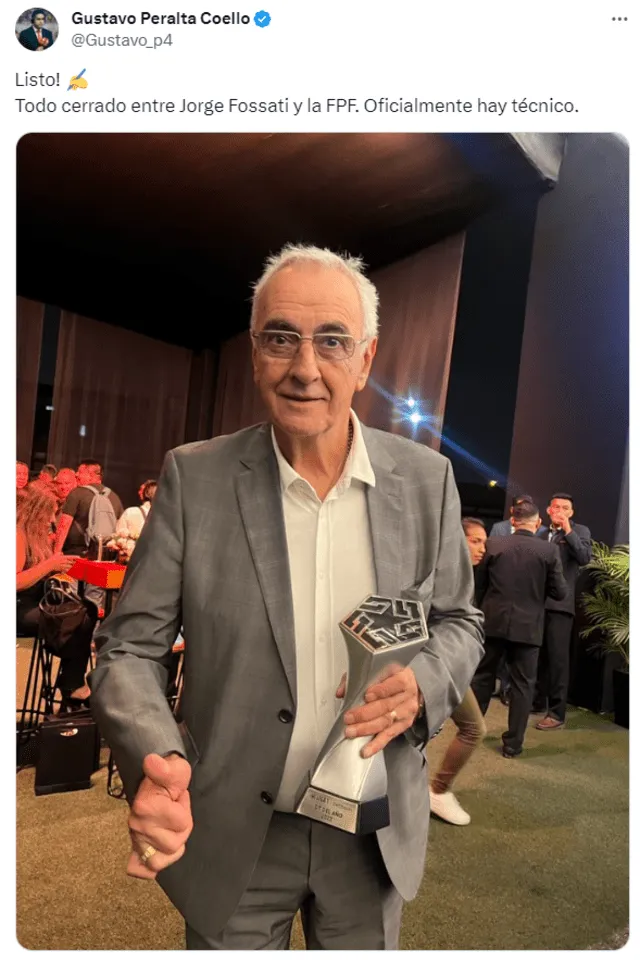 Jorge Fossati, Selección Peruana Jorge Fossati, Selección Peruana