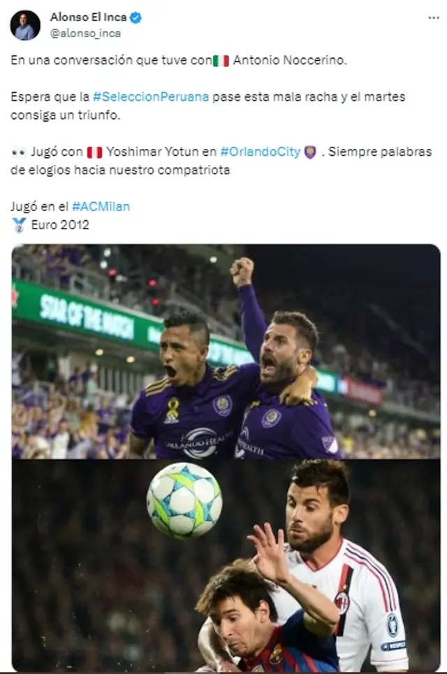 Antonio Noccerino habló de la selección peruana. Antonio Noccerino habló de la selección peruana.