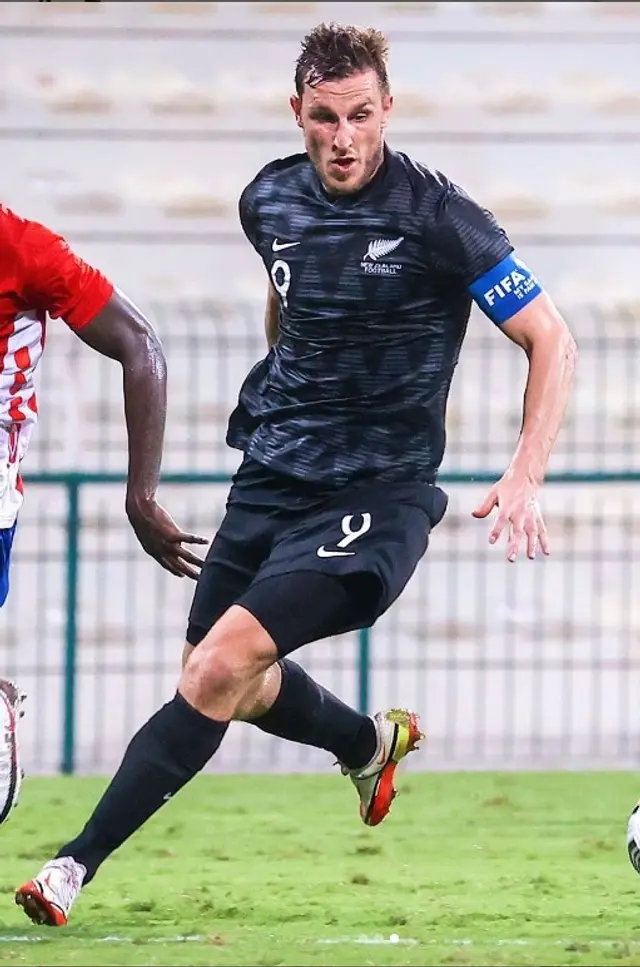  Chris Wood, el jugador más caro de Nueva Zelanda.   