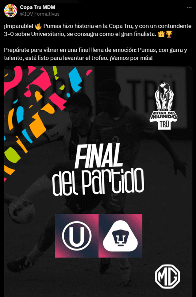 Universitario de Deportes, Copa Mitad del Mundo