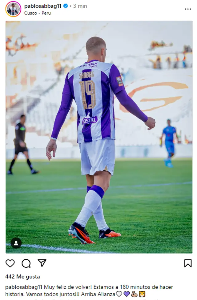 Pablo Sabbag, Alianza Lima