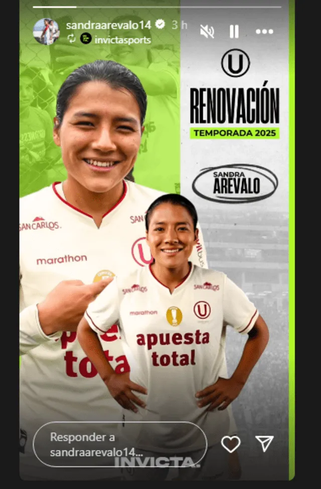 Sandra Arévalo, Universitario de Deportes