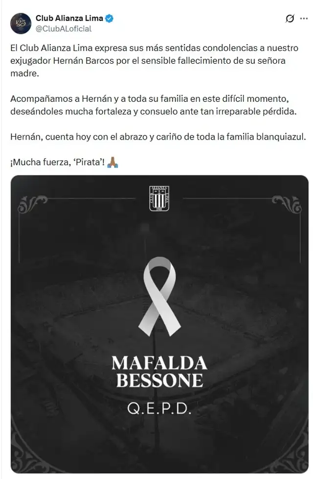 Alianza Lima, Hernán Barcos