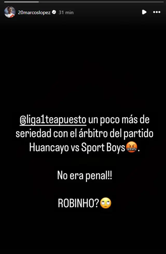 Marcos López se pronunció tras partido de Boys vs Huancayo