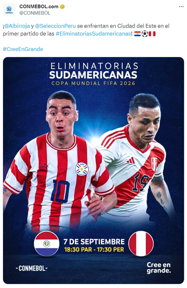 Perú vs Paraguay