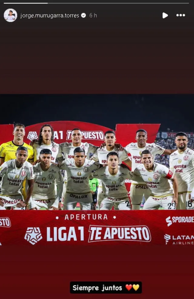La publicación de Jorge Murrugarra en Instagram La publicación de Jorge Murrugarra en Instagram
