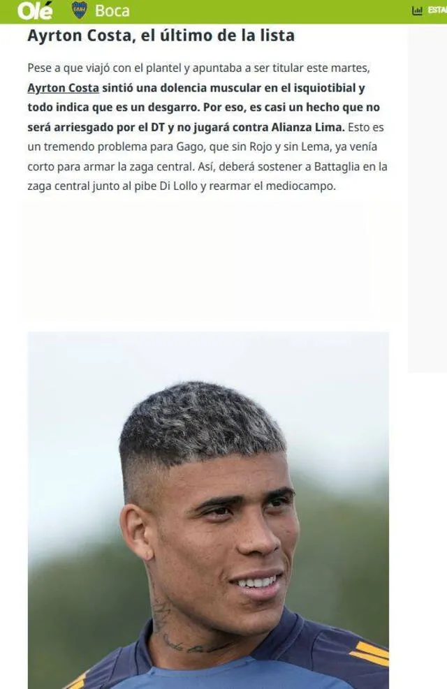 Alianza Lima vs Boca Juniors Alianza Lima vs Boca Juniors