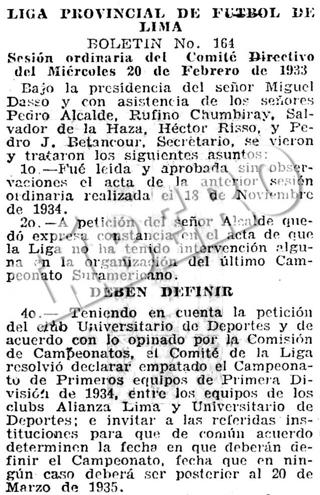 titulo de 1934