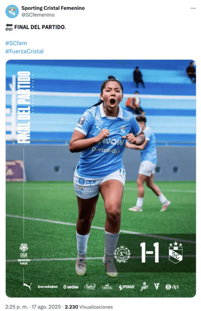 Sporting Cristal Femenino