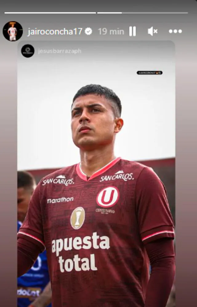 universitario, jairo concha
