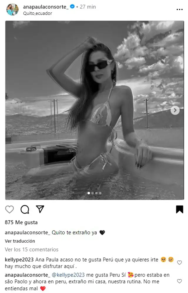 Ana Paula Consorte Paolo Guerrero