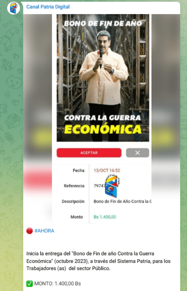 Bono de Guerra Económica