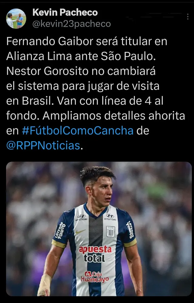 sao paulo vs alianza lima